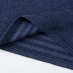 LinkMejor Men's Fall Winter Thermal Underwear Set Simple Base Layer Long-Sleeved Top Pant Casual Pajamas Set