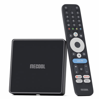 MECOOL MEon1 4K GTV S905X5M Android 14 TV Box 2GB 32GB WiFi6 Bluetooth 5.2 4K HDR Dolby Atmos Google Assistant Streaming Media Player