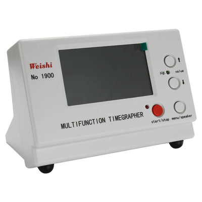 WeiShi No.1900 Timegrapher Watch Tester for Repairers Frequency Diagram Rate Deviation Amplitude Be-at Error Measurement Color LCD Screen Watch Testing Tool