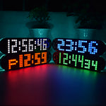 LinkMejor® DS3231 High Accuracy Multifunction LED Dot Matrix Animation Effects Clock DIY Kit