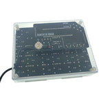 EQKIT YBN-20 Binary Clock DIY Electronic Kit USB 5V Multi-Color LEDs High Precision STEM Educational Soldering Practice Real-Time Clock Programming