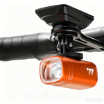 WEST BIKING Mini Smart Bike Headlight 1300 Lumens IPX6 Waterproof Bike Headlamp Type-C Rechargeable Auto Off Bicycle Front Light for MTB Road Bike