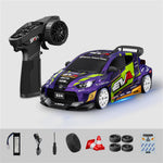 Hstar D24-04Q1- D24-04S7 RTR 1/24 2.4G 4WD Drift RC Car Gyro Mini Full Proportional LED Light Remote Control High-Speed Motor On-Road Racing Vehicle Model Boys Gifts Toys