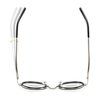 Retro Round Metal Frame Reading Glasses Minimalist Anti-blue Light Presbyopia Eyeglasses