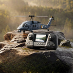 4DRC L2 2.4G 8K HD Optical Flow Positioning Hover 6-Axis Gyroscope Single-Rotor Flybarless RC Helicopter RTF