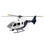 LinkMejor EC135 450 Class 2.4G 6CH GPS Stabilized Scale RC Helicopter RTF With X2 Flight Controller and Searchlight