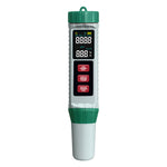 5-in-1 Water Quality Tester MF-X51 pH TDS Salinity EC Temperature Meter Accurate Portable Digital Water Analyzer for Aquariums Pools Labs Farming