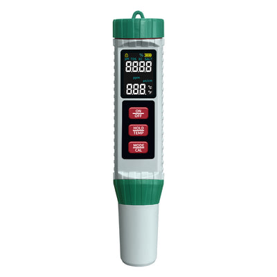 5-in-1 Water Quality Tester MF-X51 pH TDS Salinity EC Temperature Meter Accurate Portable Digital Water Analyzer for Aquariums Pools Labs Farming