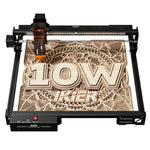 iKier X10 Pro Upgraded 10W Laser Engraving Machine Laser Engraver with Gen2 Spot Compression Technology for Wood and Metal Dark Acrylic Glass