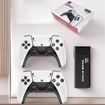 [128G] M8 Pro 4K HD TV Game Console with 2.4G Wireless Dual Controllers HD Output Open Source Linux 40000+ Retro Games Plug and Play Classic Arcade System