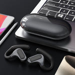 F8 TWS Wireless bluetooth 5.4 Earphone 16.2mm Wool Paper Diaphragm 360° Panoramic Sound ENC Call Noise Cancelling Low Delay AI Translation Earhooks Waterproof Sports Headphones