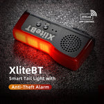 LinkMejor XliteBT Smart Brake-sensing Bicycle Taillight with Thief Alarm Type-C Charge Bike Rear Light LED Night Warning Bike Light