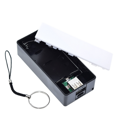 5600mAh 2X 18650 USB Power Bank Battery Charger Case DIY Box For Smart Phone MP3 Electronic Mobile Charging