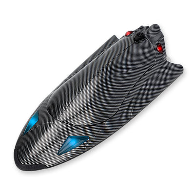 LinkMejor FY011 2.4G 35km/h RC Boat Jet Pump Ship Waterproof Vehicles Models Capsize Reset LED Light Water Cooling High Speed Remote Control Toys