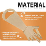 Ergonomic Hand Shaped Push Stick Table Saw Safety Tool MDF Wood Non Slip Design for Precision Woodworking Miter Saw Router Table Jointers
