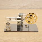 LinkMejor DIY Hot Air Mini Stiring Engine Model Educational Toy Kits