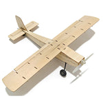 Cessna L5 460mm Wingspan Balsa Wood Micro RC Airplane Fixed Wing KIT With Motor