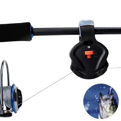 LinkMejor Fishing Finder Bite Alarm with LED Light Loud Sound Electronic Buzzer Rod Clip Fish Line Gear Alert