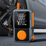 LinkMejor ST-9656A Wireless Air Pump Tire Inflator Portable Inflatable Compressor Digital LCD Display High-power for Car Motorcycle Ball Fast Inflation