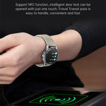 X10 1.39inch HD Screen CNC Metal Steel-feel Watch with TWS Earphones bluetooth Call Heart Rate Blood Pressure 3605 Real Blood Oxygen Monitor Sleep Monitoring NFC Function Multi-sport Modes Music Playback IP67 Waterproof Smart Watch