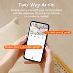 C11 3MP Tuya WiFi PTZ Robot Camera with Time Display 180° Viewing HD Night Vision Motion Detection Two-way Audio Alarm Setting Surveillance Security Cameras