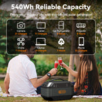 [USA Direct] FlashFish P56 Power Station 330W 81000mAh/3.7V Solar Power Generator Outdoor Power Supply Lifepo4 Battery for Home Outdoor