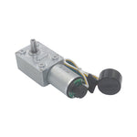 Machifit JGY-370 DC 12V Motor Reduction Gear Turbine Worm Self-locking Encoder Signal Feedback Motor