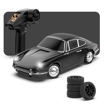 LinkMejor HKRC 2025P 2025W RTR 1/22 2.4G 4WD Drift RC Car Full Proportional LED Light Simulation Collectible Vintage Retro On-Road Racing Classic Remote Control Vehicles Model Toys