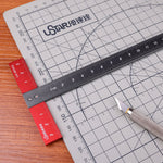 Aluminum T-Square 170x85mm 3mm Thickness CNC Crafted High Precision Lightweight Durable for Crafting Woodworking