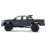LinkMejor FCX24M for TOYOTA TACOMA RTR 1/24 2.4G 4WD RC Car Officially Licensed Two Speed Off-Road Truck LED Light All-New Metal Ladder-Frame Chassis Gears Shocks Vehicles Models Toys