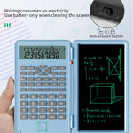 LinkMejor 6 Inches Scientific Calculator with LCD Writing Tablet and 240 Functions Professional Calculators for School Students Office Assistant