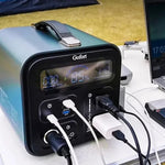 [USA Direct] Gofort UA550 550Wh 600W Portable Power Station 2x Pure Sine Wave AC110V Outlets Inverter Solar Generator for RV