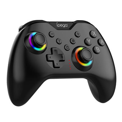 LinkMejor PG-SW123 Wireless bluetooth Game Controller with RGB Lighting Dual Motors Vibration Six Axis Motion Turbo Function Gamepad for Switch NS2 PC Steam