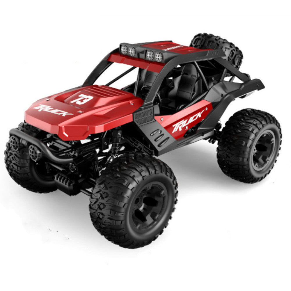 LinkMejor MD506A RTR 1/10 2.4G 4WD RC Car Alloy Shell Off-Road Climbing Truck LED Light Remote Control Vehicles Models Toys