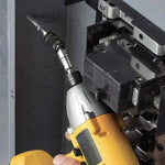 Magnetic Hex Ring Screwdriver Bit 1/4" Quick Change Holder Extension Rod High-Quality Construction Versatile for Drilling Fastening Guiding Screws