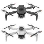 LinkMejor L106 GPS WiFi FPV with Electric Adjustment HD Dual Camera 360° Obstacle Avoidance Optical Flow Positioning Brushless Foldable RC Drone Quadcopter RTF
