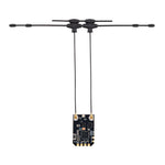 RadioMaster XR3 Nano ExpressLRS ELRS 2.4GHz/900MHz/Dual-Band Multi-Frequency Dual T-Antenna Diversity Receiver for Radiomaster TX16S Boxer GX12 Pocket Radio
