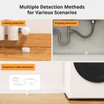 LinkMejor SNZB-05P Smart Zigbee3.0 Water Leak Sensor with Detection Cable IP67 Waterproof Smart Scene Linkage Alarms Works with Alexa Google Home