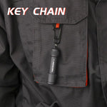 LinkMejor N1Micro 100LM Mini LED Keychain Flashlight Outdoor Charging Key Chain Light Lamp Waterproof IPX7 For EDC Torch