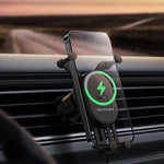 Baseus 15W Air Outlet Wireless Car Charger Phone Holder Stable Gravitational Mount 360° Rotation Auto Fastening