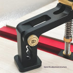 LinkMejor Woodworking T-Slot Clamp Adjustable Quick Positioning Hold Down Jig 45/30 Type T-track Slide Blocks Workbench Press Fixing Tool