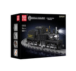 Mould King 12032 RC NO. Shay-Type Steam Locomotive LED Retro Train Toys Building Block Brick Assembly Kit Kids Christmas Gift