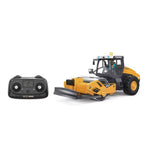 YI GONG YG131 RTR 1/50 2.4G RC Car Alloy Road Roller H13IX Simulation Engineering Electric Remote Control Construction LED Light Sound Fully Function Vehicles Models Kids Children Toys
