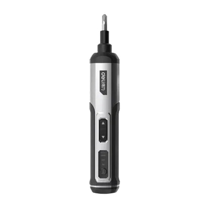 Deli Electric Screwdriver 4V Lithium Battery 2000mAh 300rpm 5N·m Torque LED Light 3-Speed Adjustment Portable Power Tool Set