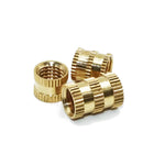 Brass Heat Set Insert Nut M2 M2.5 M3 M4 M5 M6 Nutinsert Thread Knurled Embedment Screw Nuts 3D Printing Assortment Kit