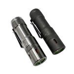 Vastlite BOW 750 Meters Compact EDC LEP Flashlight with 18350 Battery, 280LM Long Range Portable Powerful LEP Spotlight USB Rechargeable Thrower Flashlight