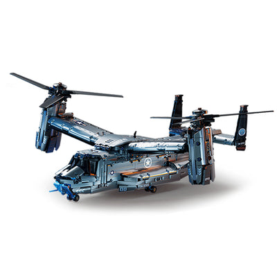 1480PCS YM830S Fish Eagle Fighter Jet / 1389PCS WZ-20 Attack Helicopter Large Transport Aircraft Model Building Blocks Assembly Kit Bricks Toys For Children Gift