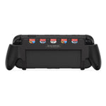 LinkMejor TNS-3179 Switch2 Console Grip Ergonomic Hand Grip 5 Game Card Slots Built-in Stand Portable Gaming Accessories for Nintendo Switch2