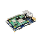 Raspberry Pi Compute Module 5 Expansion Board Dual 4K HD Multimedia Interface USB 3.2 PCIe Gigabit Ethernet GPIO TF Card Slot