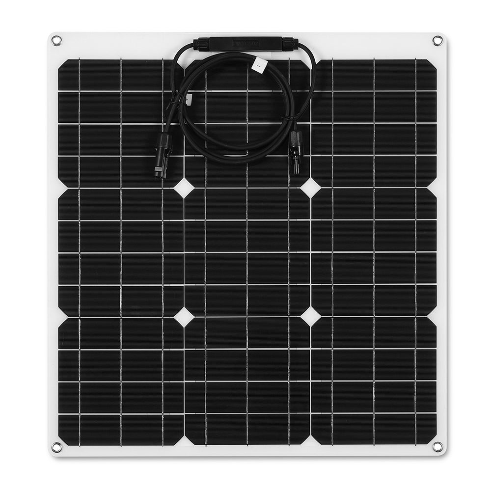 120W 18V Monocrystalline Highly Flexible Solar Panel Tile Mono Panel Waterproof